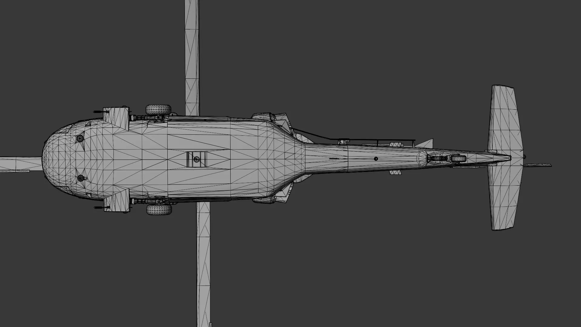UH60-V Black Hawk FULL INTERIOR Low-poly 3D model_19