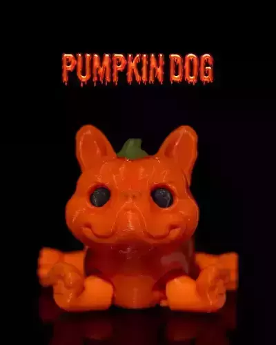 Pumpkin Dog stl