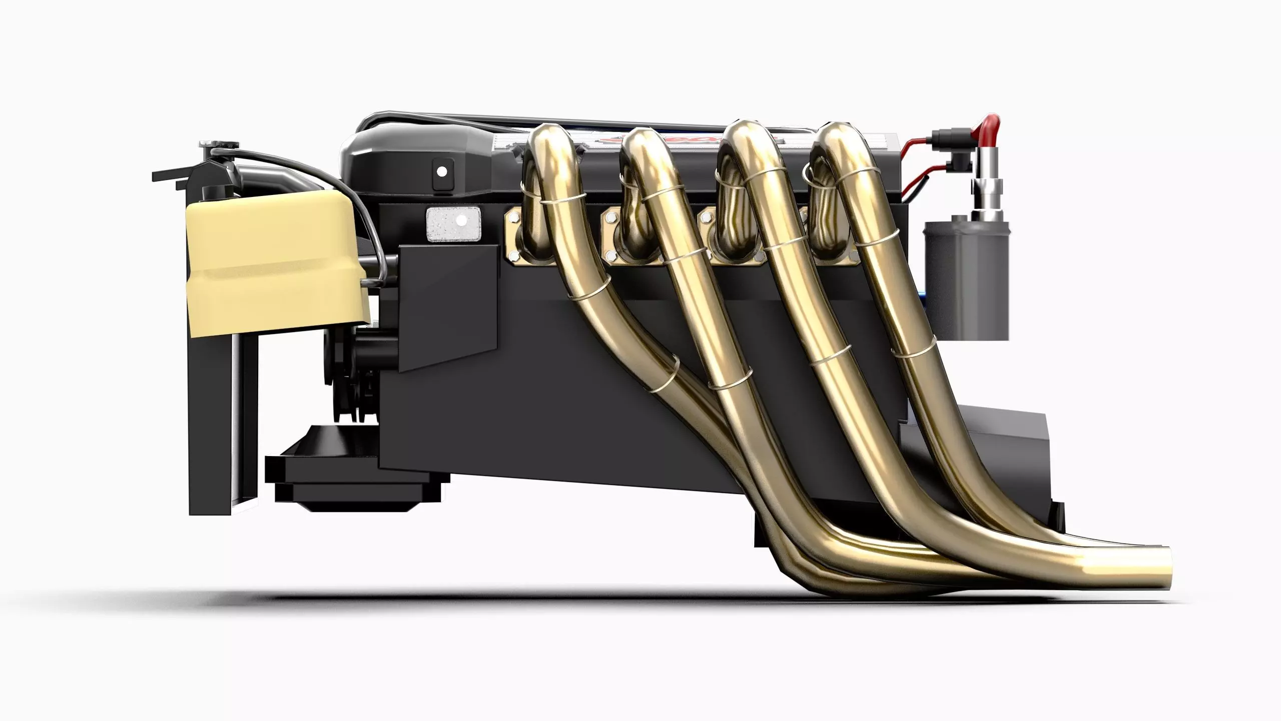 3SGE Beams Toyota Engine Low-poly 3D model_3