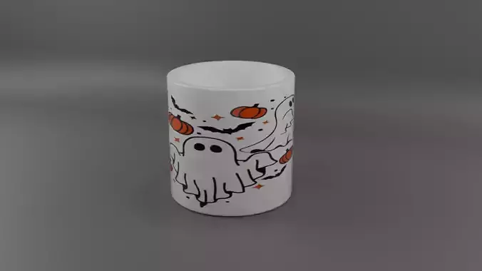 Ghost Halloween Mug