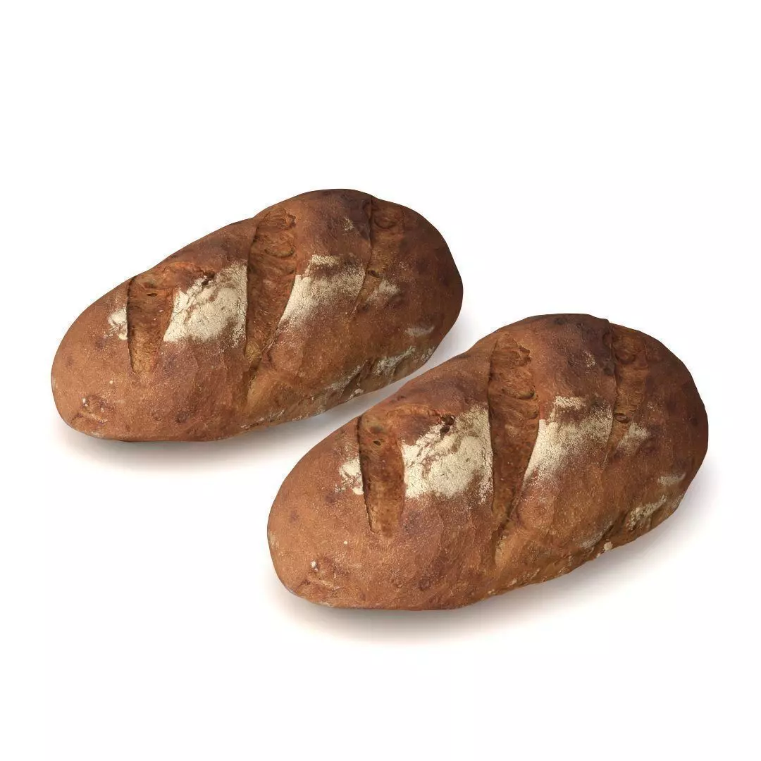 French countrybread 3D model