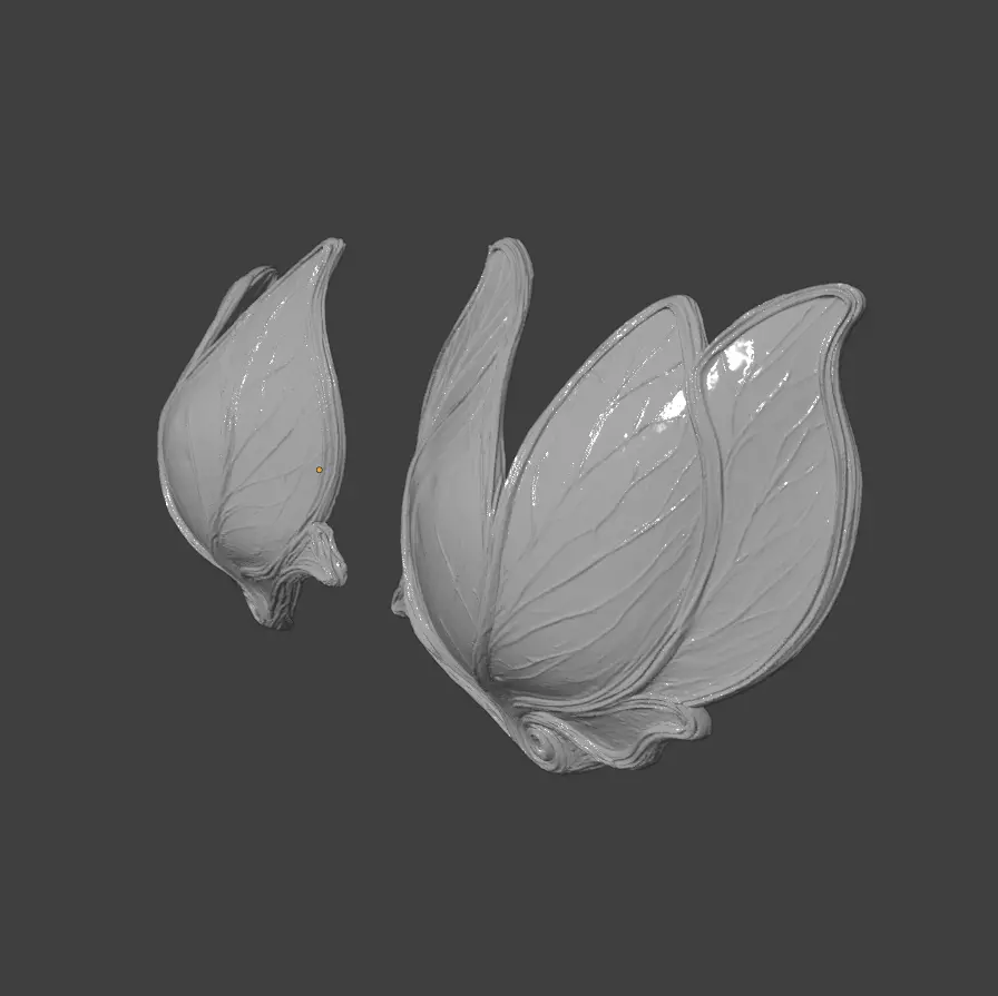 FEYGLASS PETAL BRA CUPS 3D print model_4