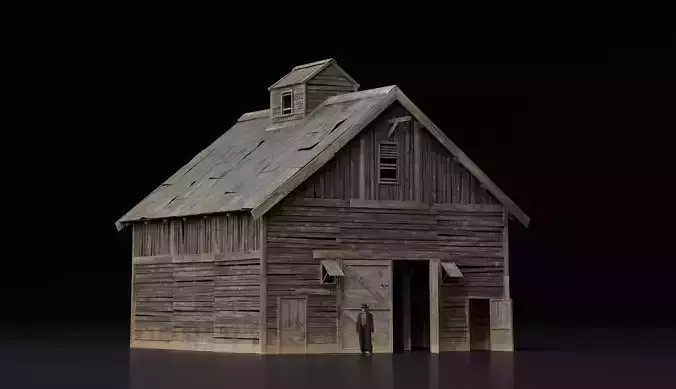 Wild West Building Barn B