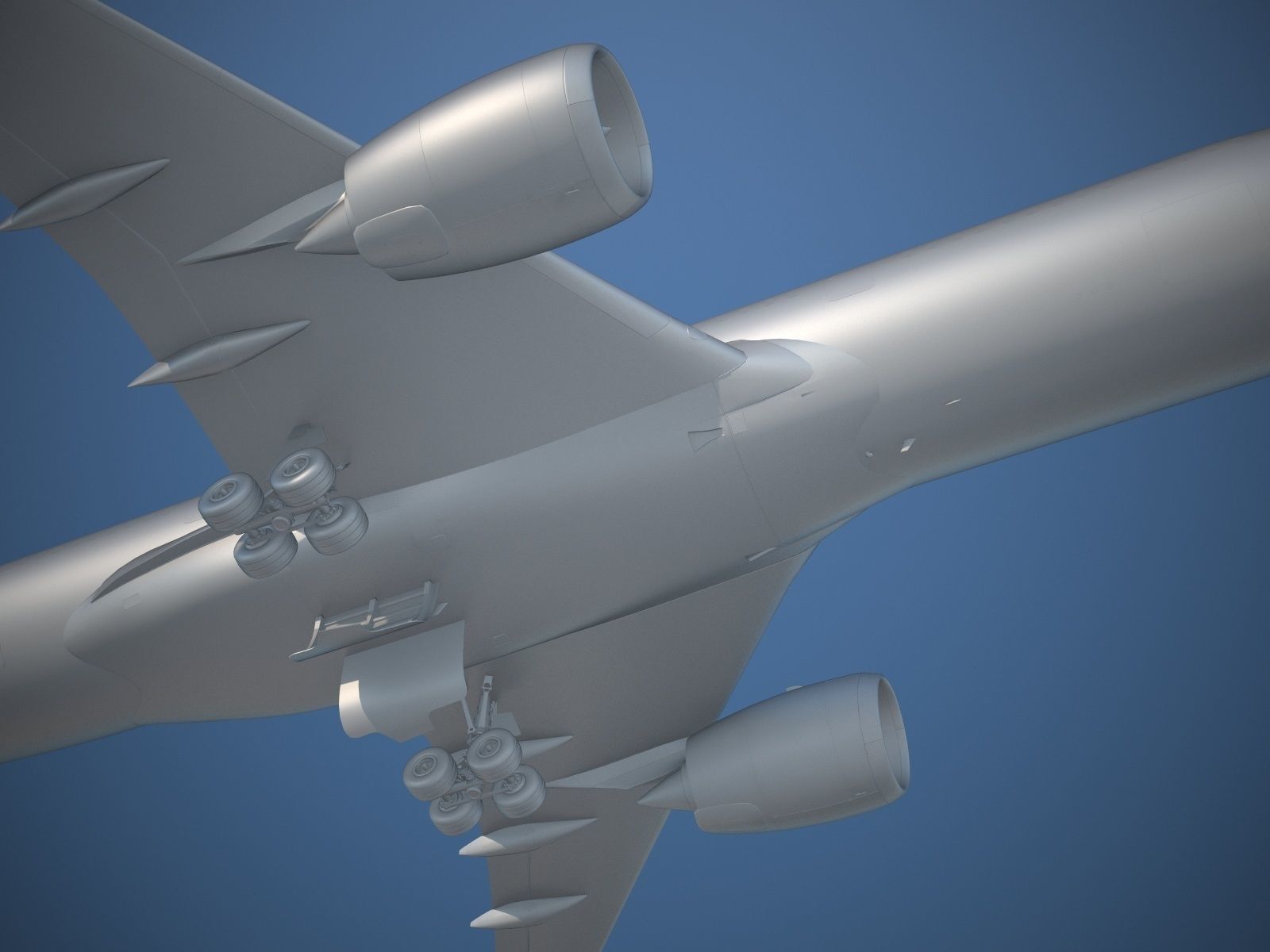 Generic Jet Airliner 3D model_14