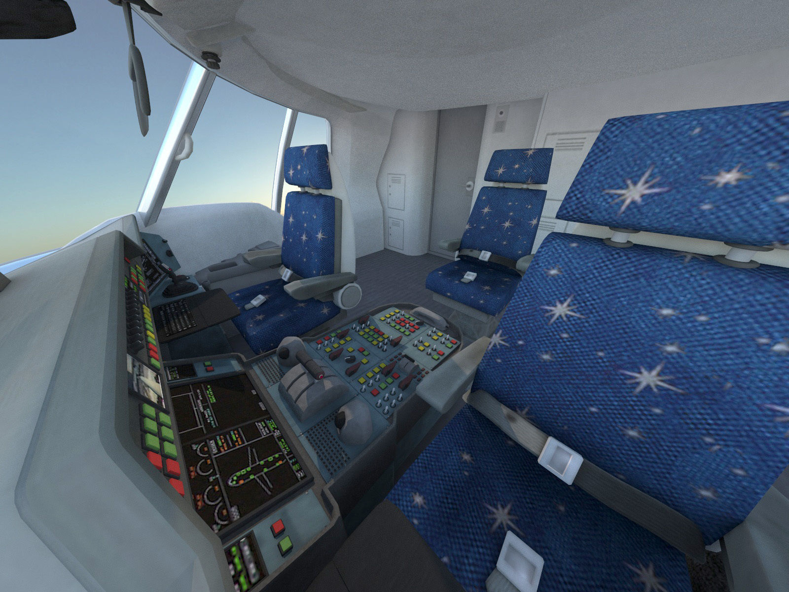 Generic Jet Airliner 3D model_21