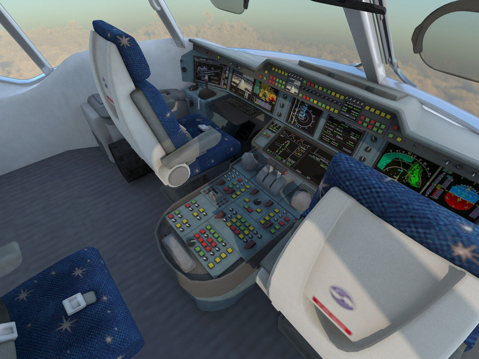 Generic Jet Airliner 3D model_18