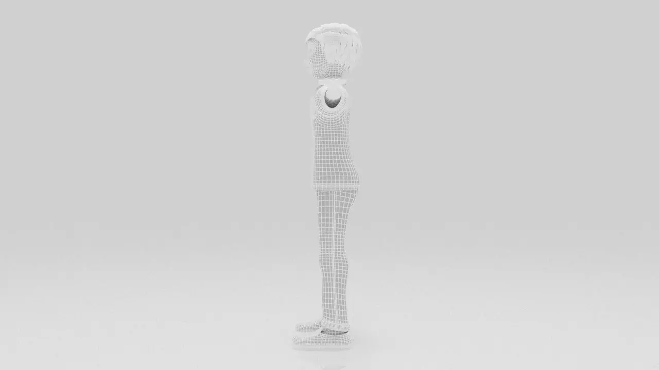 Character Pirlo Rigged  Low-poly 3D model_10