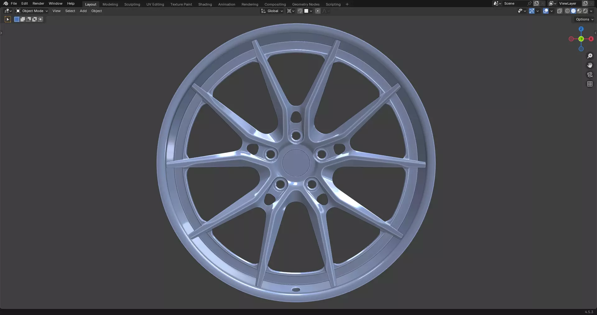 Klassen CS06S Rim 3D model_5