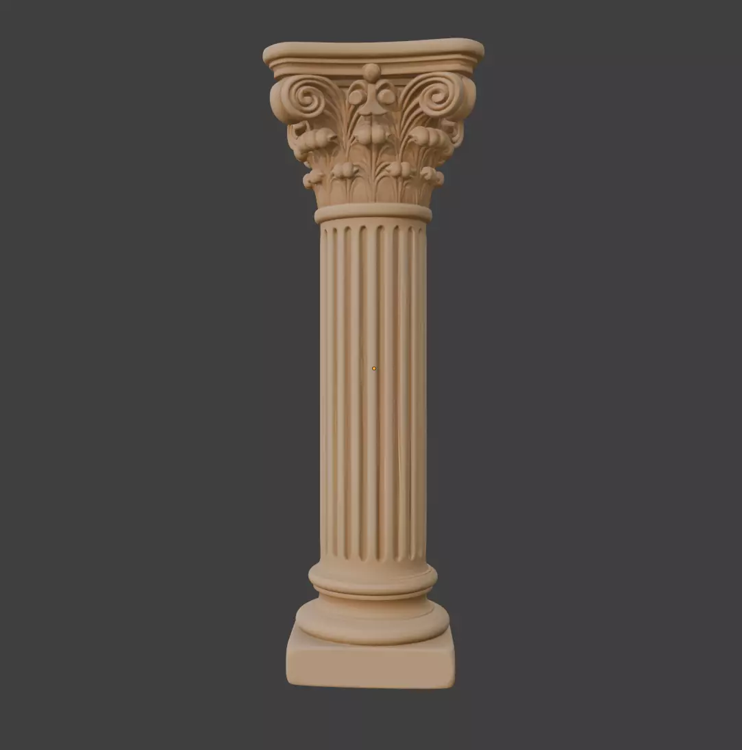 CORINTHIAN COLUMNS 3D print model_0