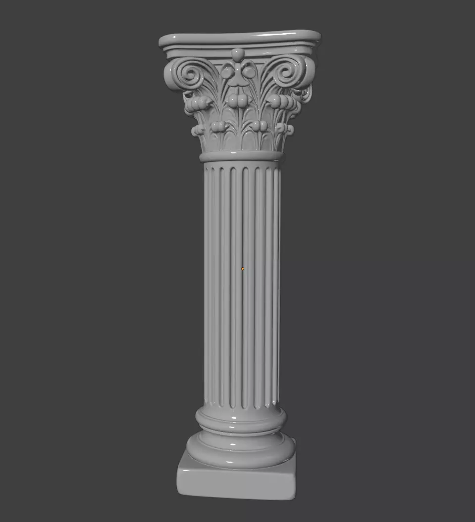 CORINTHIAN COLUMNS 3D print model_2