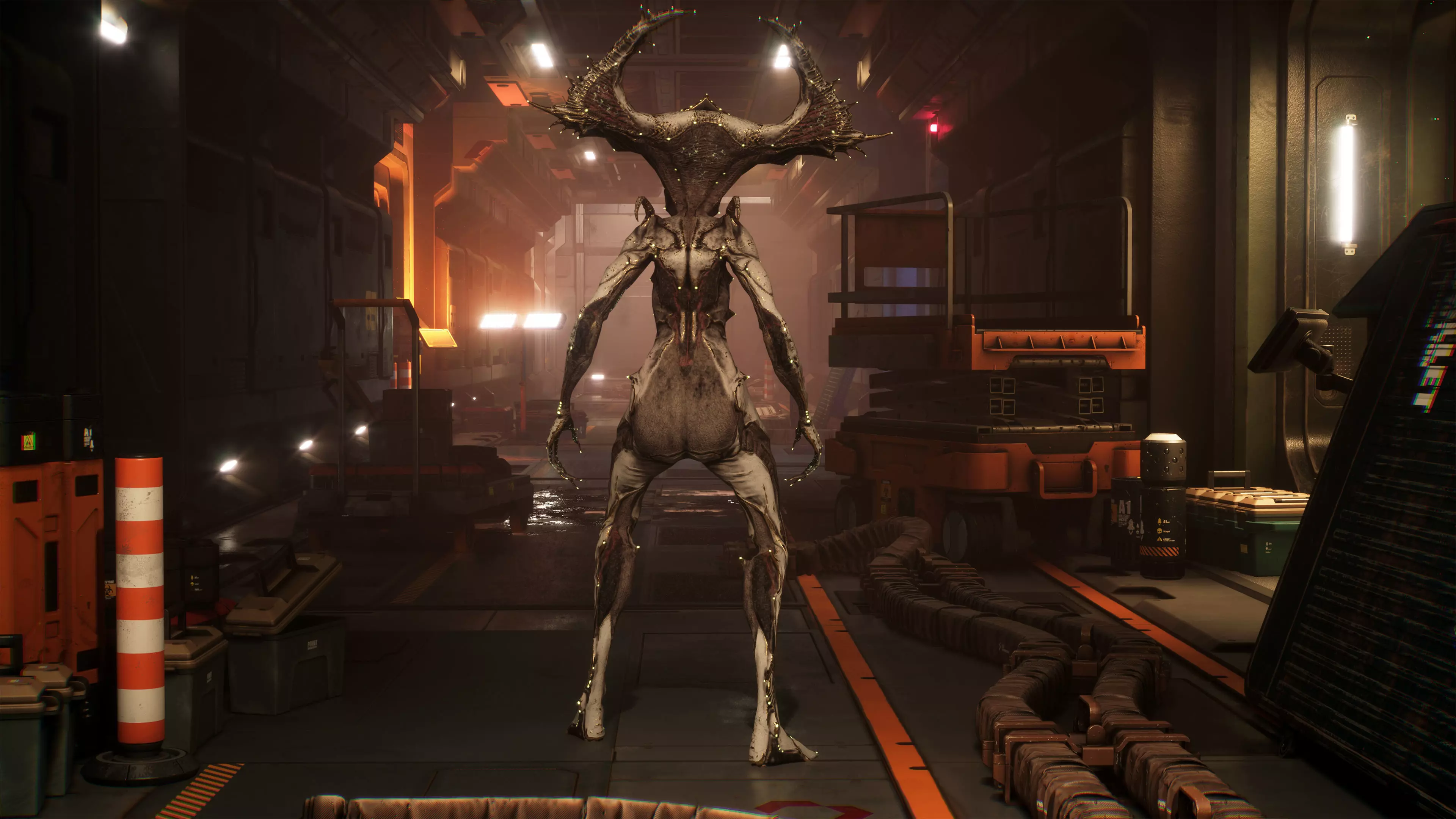 Alien 1 Remake Low-poly 3D model_4