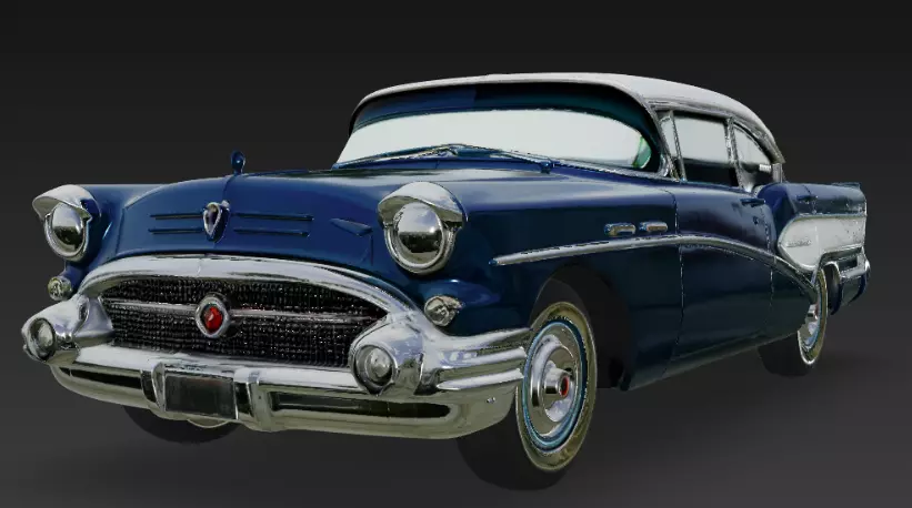 Buick Special 2 Door Sedan 1957 3D model 3D model
