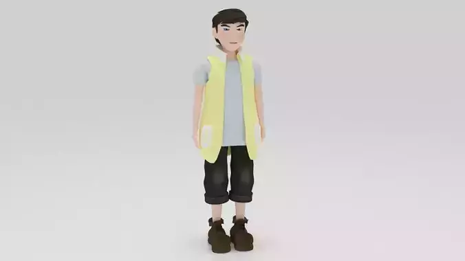 Character Wei Rigged 