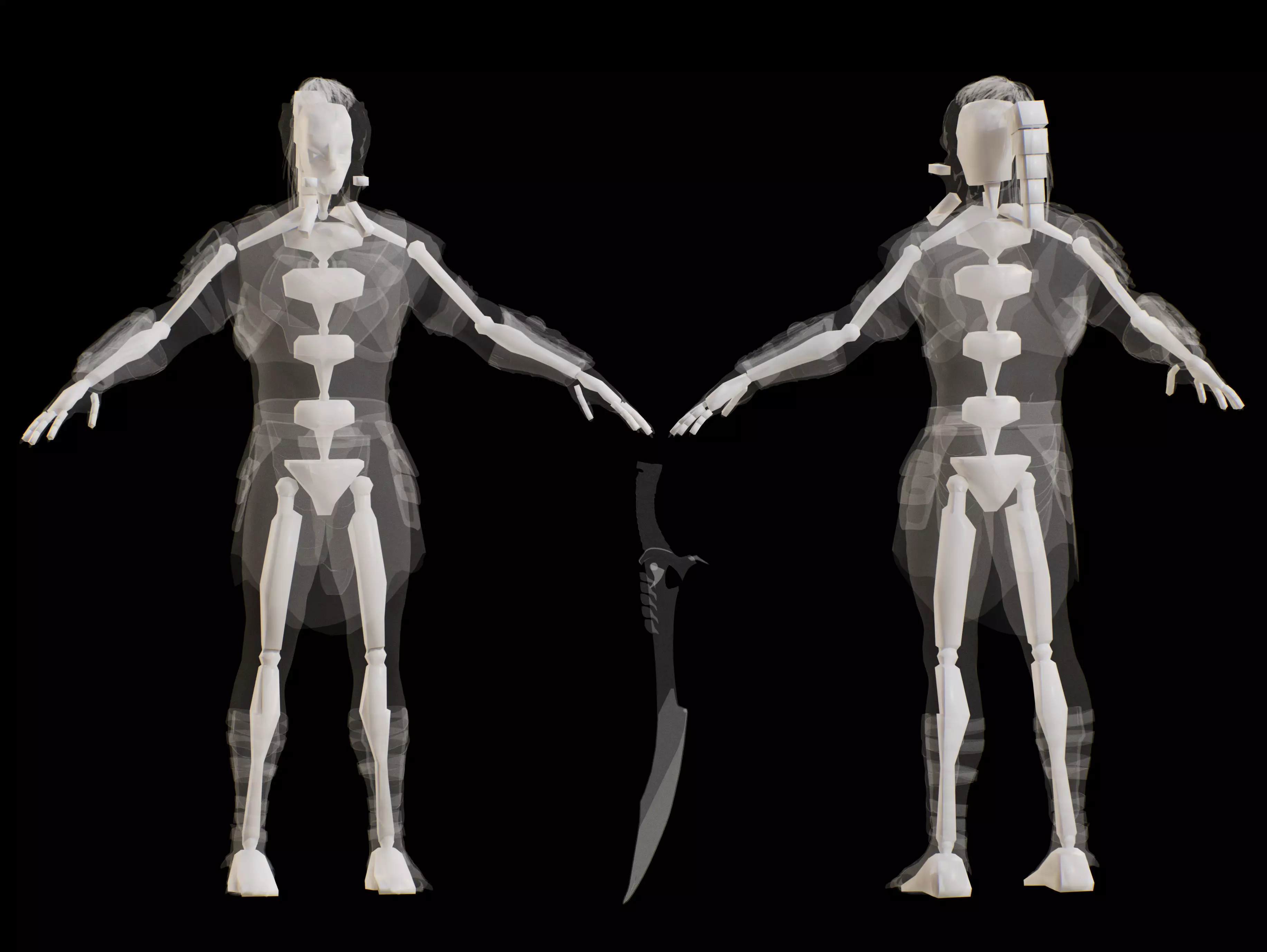 Predator Dek from Badlands Low-poly 3D model_14