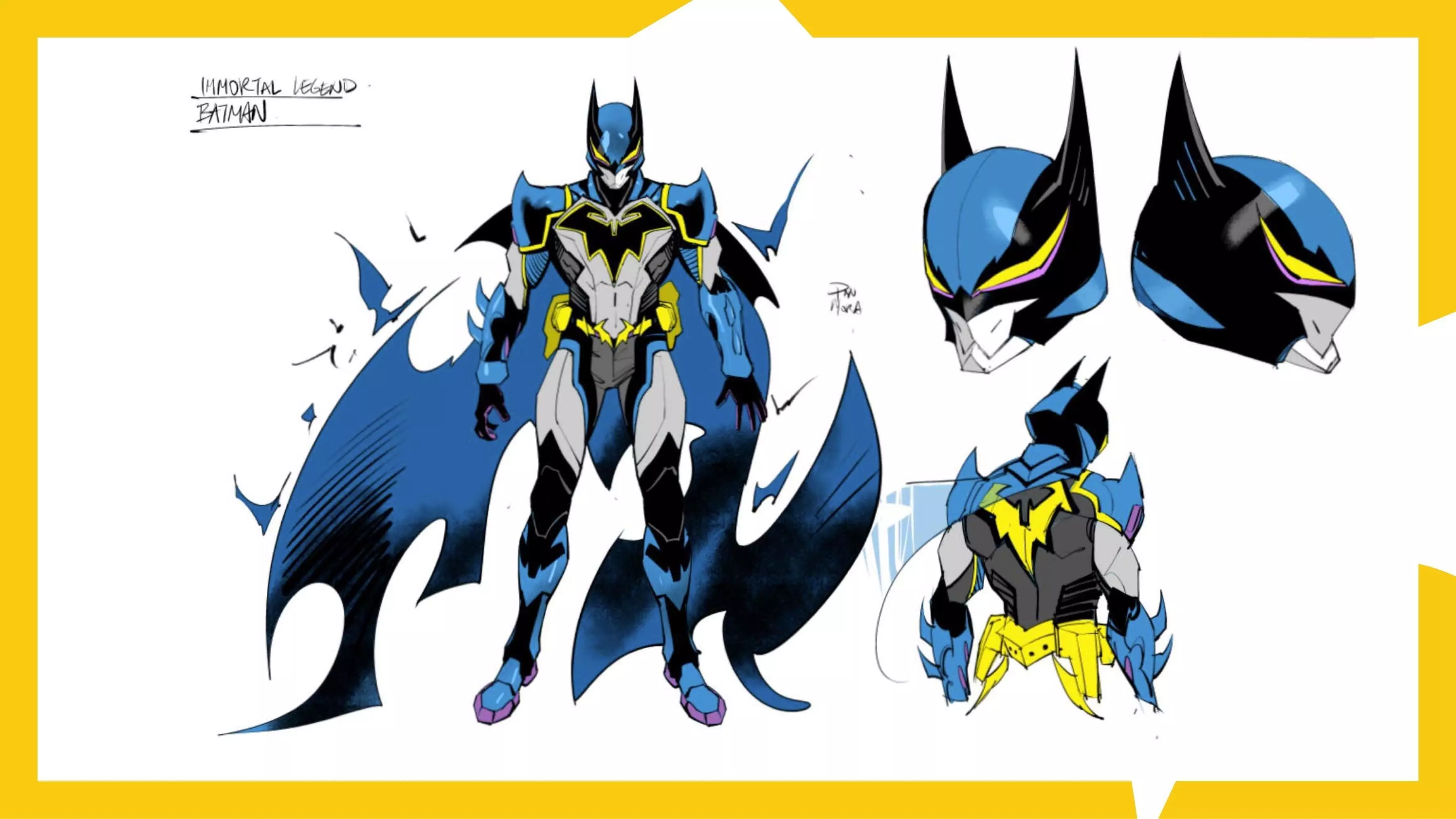 Batman Immortal Legend one12 Vtoy 3D print model_5