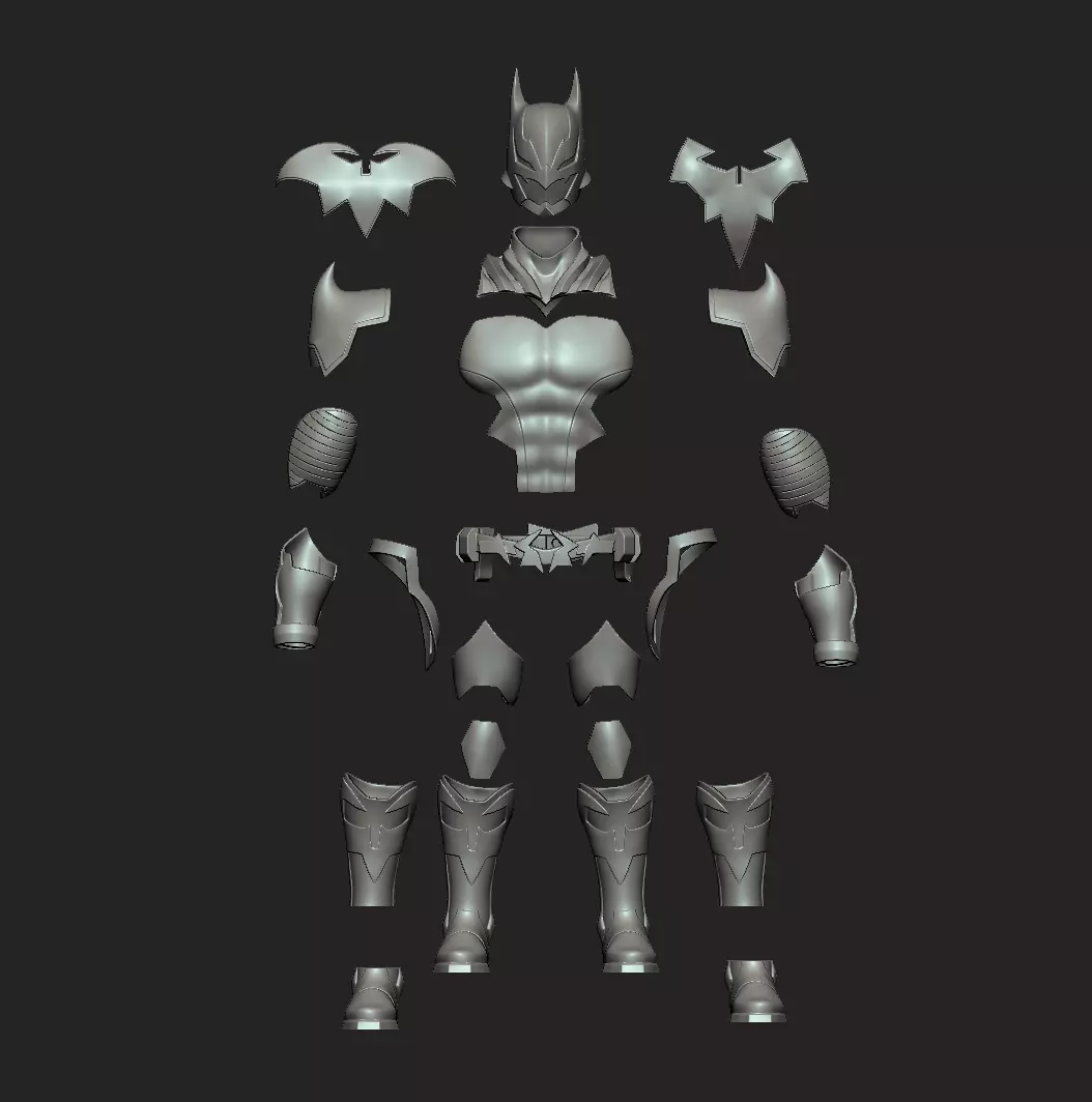 Batman Immortal Legend one12 Vtoy 3D print model_4