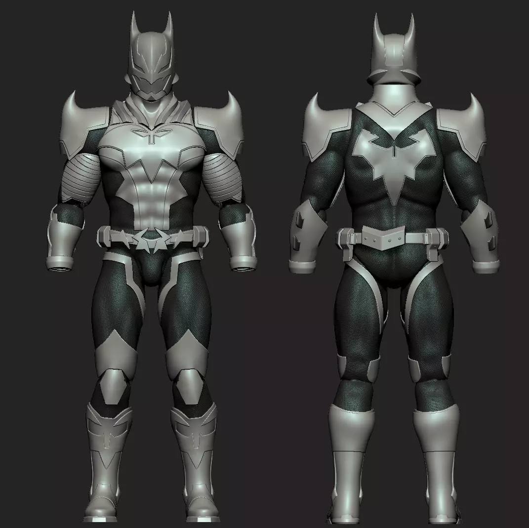 Batman Immortal Legend one12 Vtoy 3D print model_3
