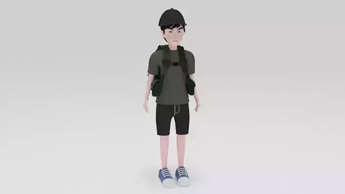 Character Xizoal Rigged