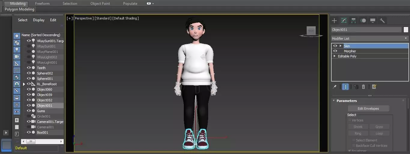 Character Zipsi Rigged  Low-poly 3D model_13