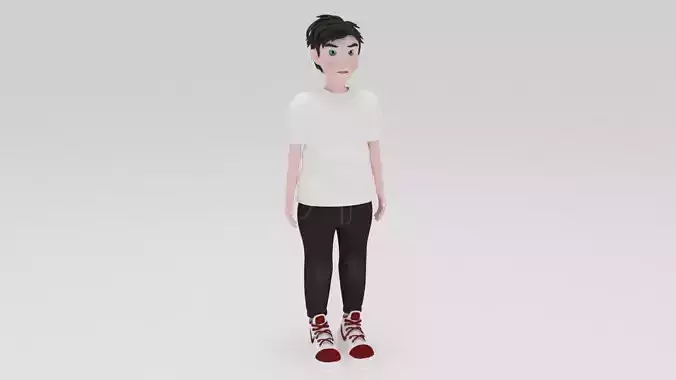 Character Zipsi Rigged 