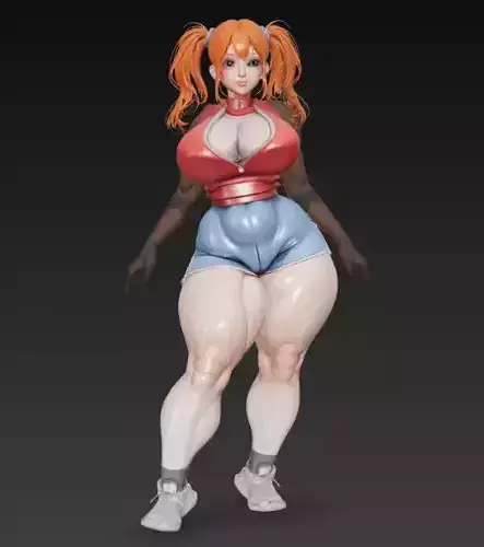 Sexy woman collectable 210 3D print model