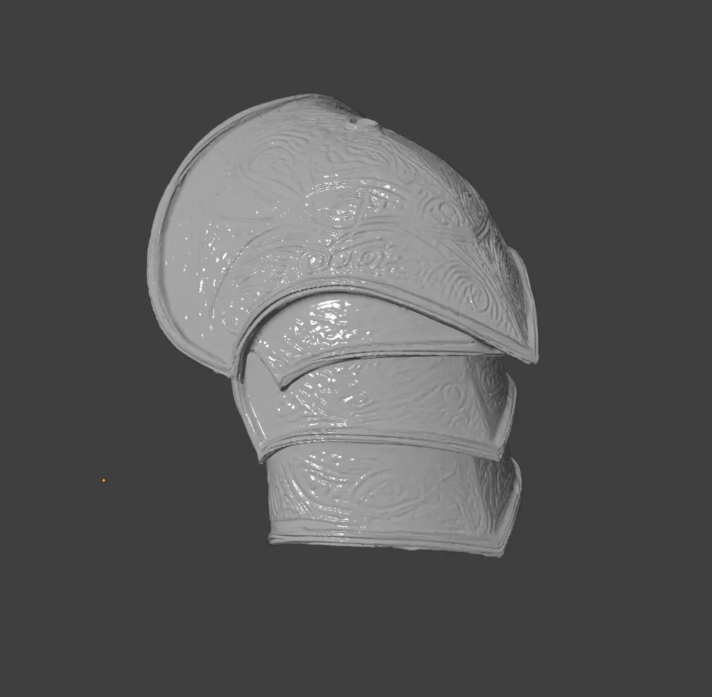 SAURON CHEST ARMOR AND PAULDRONS 3D print model_6