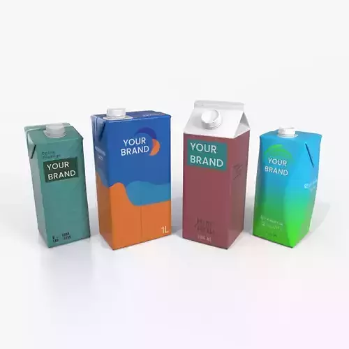 Beverage Carton Medium Sizes Mix - Customizable Pack