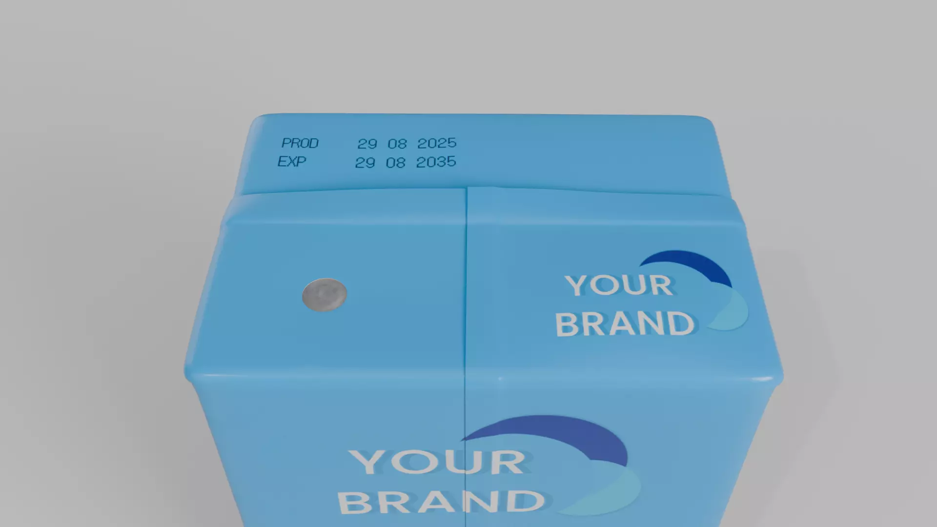 Beverage Carton Small Sizes Mix - Customizable Pack 3D Model Collection_27