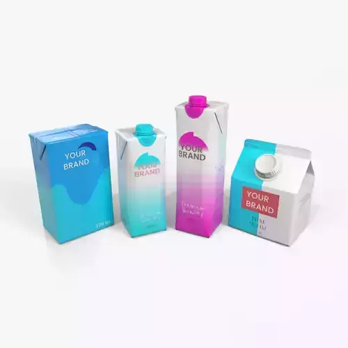 Beverage Carton Small Sizes Mix - Customizable Pack