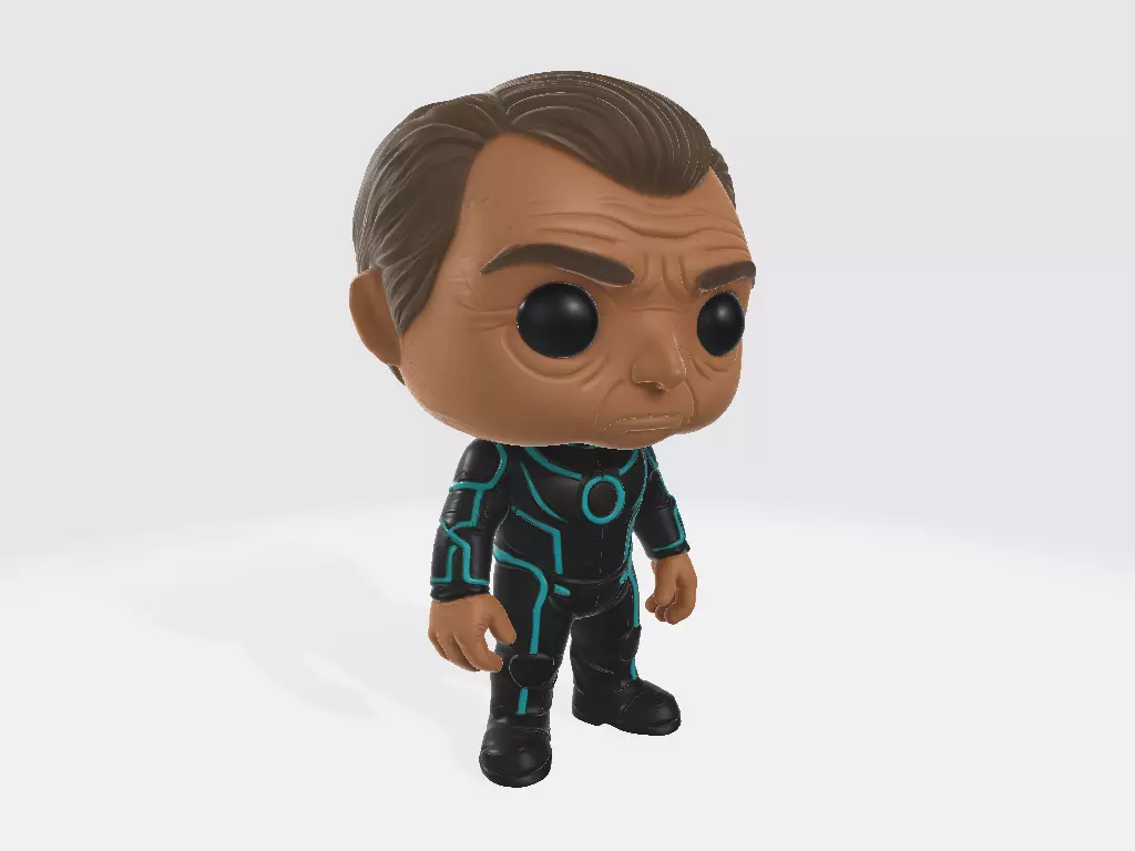 Tron Ares Funko Dr Walter Gibbs 3D print model