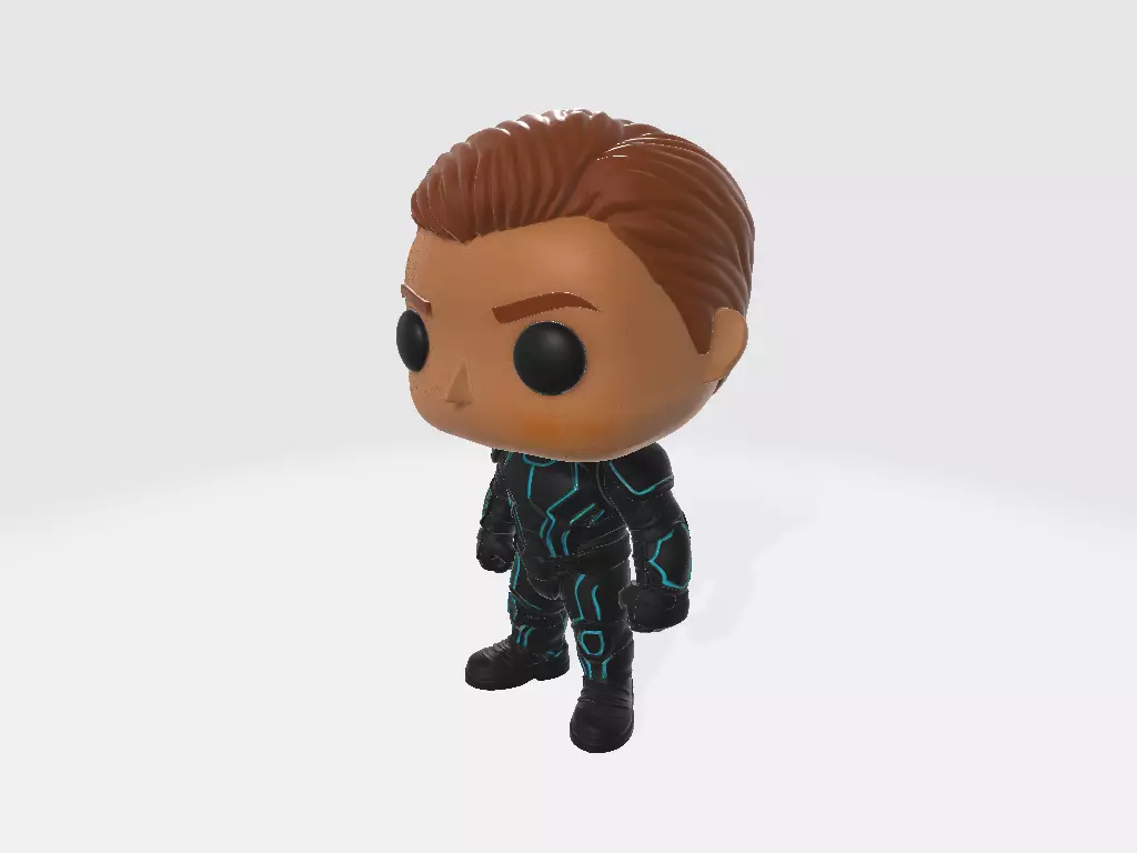 Tron Ares Funko Commander Krom 3D print model_5