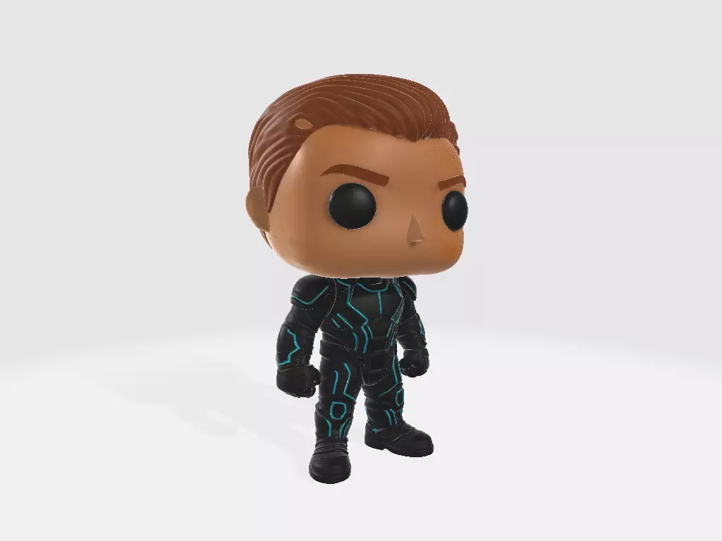 Tron Ares Funko Commander Krom 3D print model_0