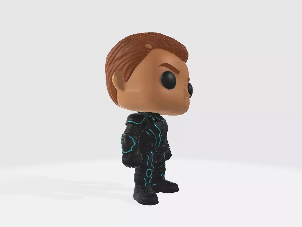 Tron Ares Funko Commander Krom 3D print model_4