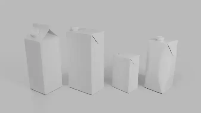 Beverage Carton Variety Set - Customizable Pack 4