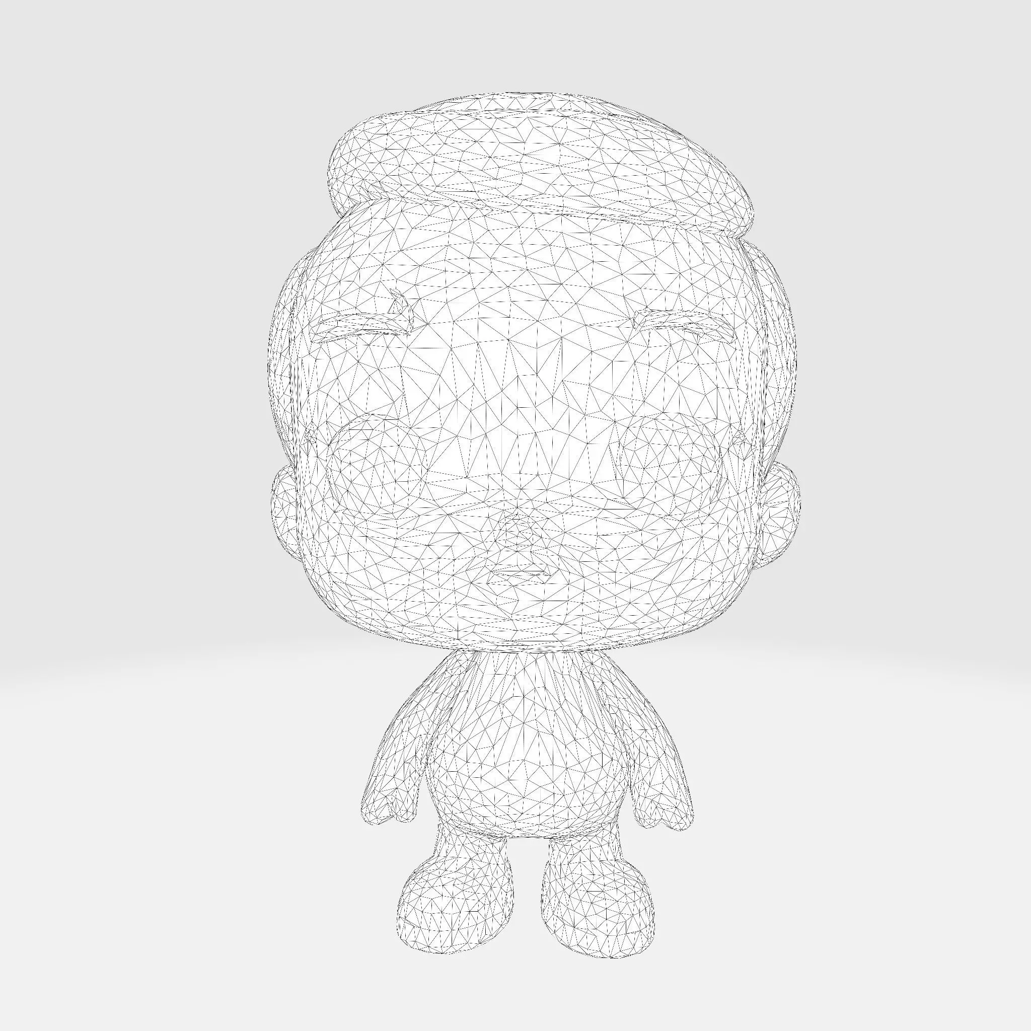 Cute Chibi Boy 3D Print Model 3D print model_35