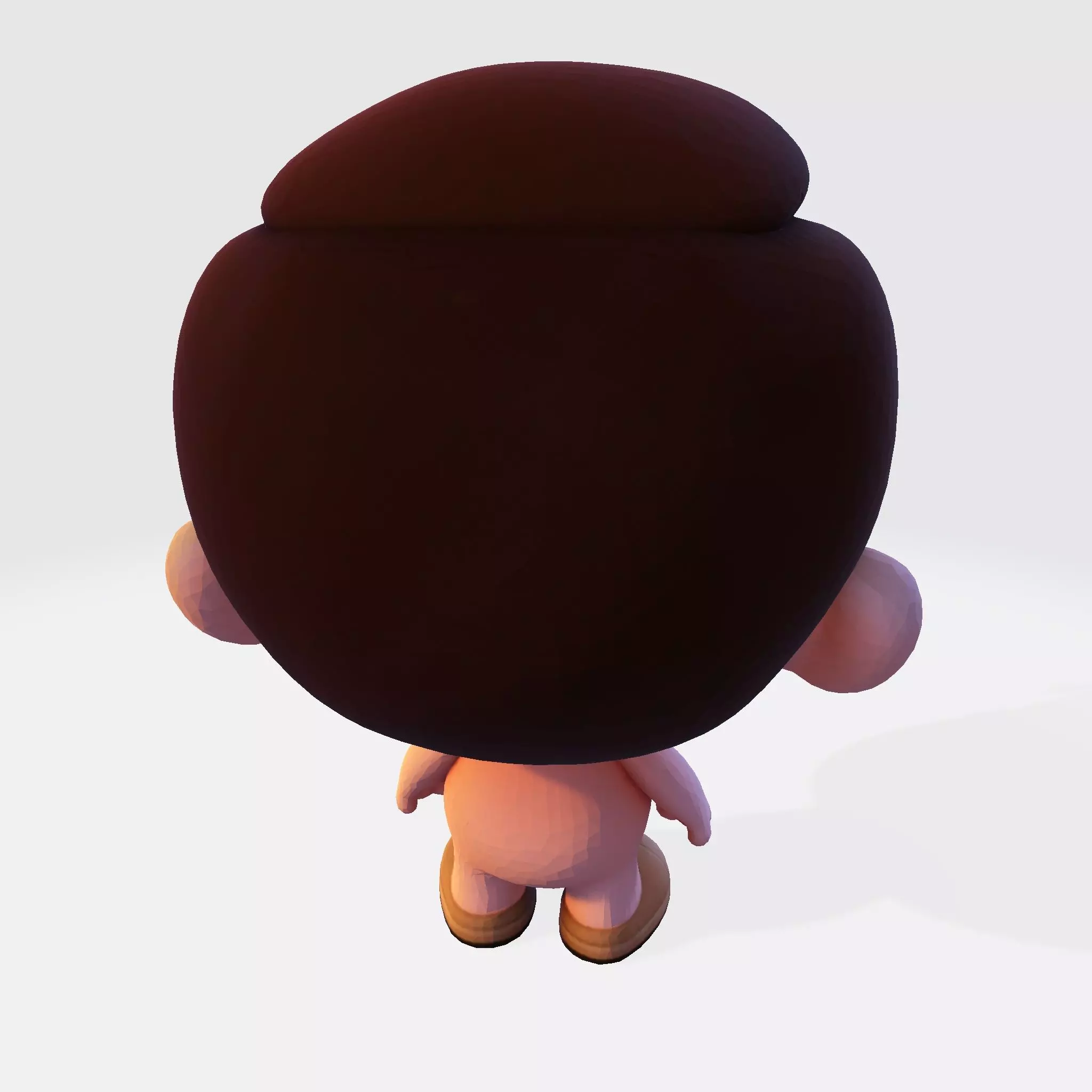 Cute Chibi Boy 3D Print Model 3D print model_14
