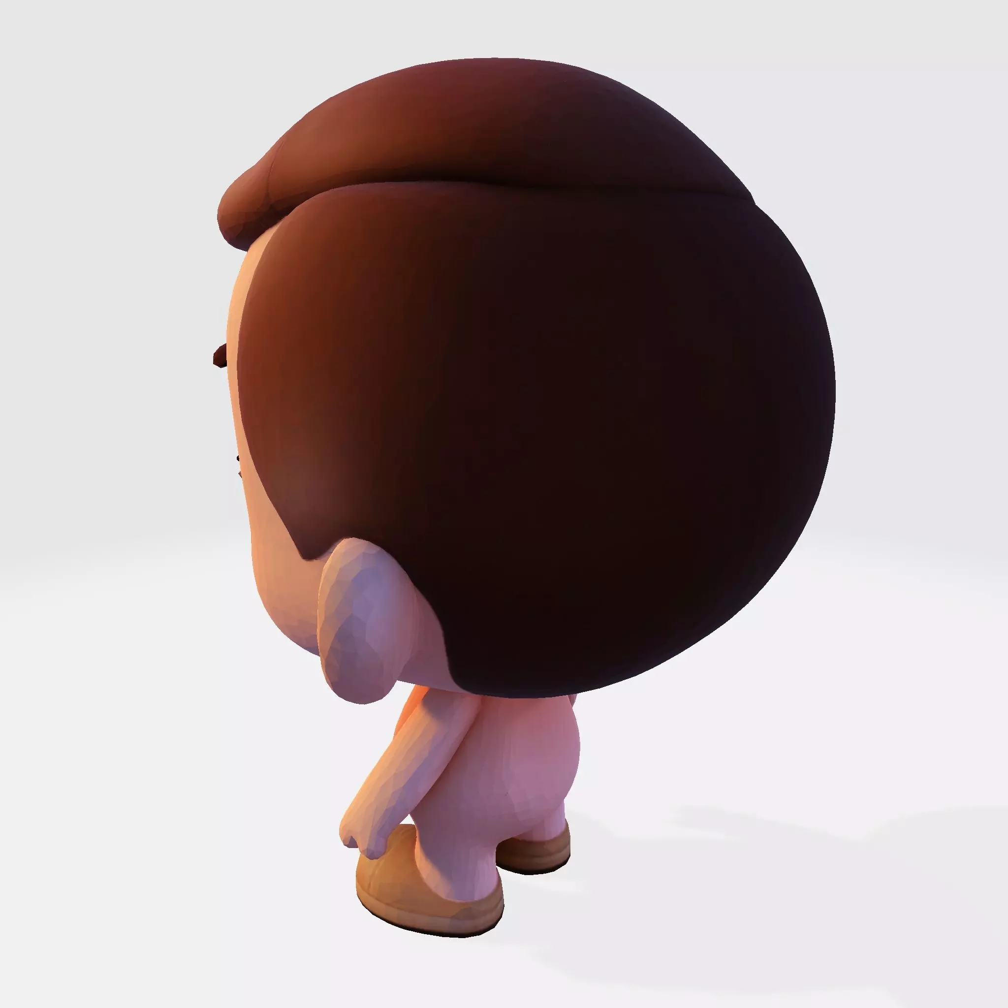 Cute Chibi Boy 3D Print Model 3D print model_13