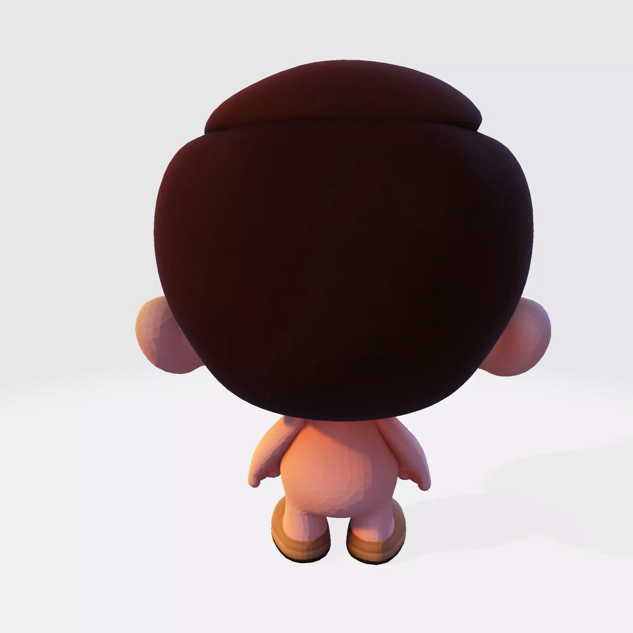 Cute Chibi Boy 3D Print Model 3D print model_5