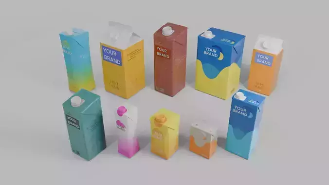 Beverage Carton Mixed 10-Pack - Customizable Bundle 3