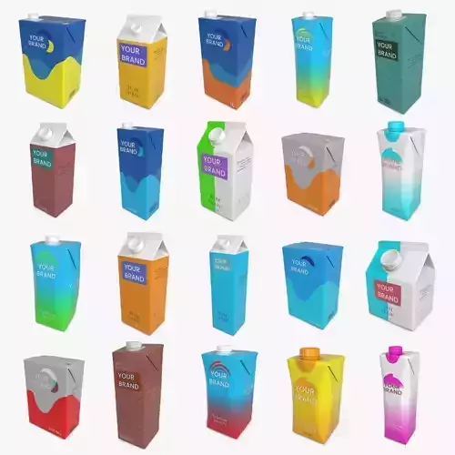 Beverage Carton Full 20-Pack - Customizable Collection