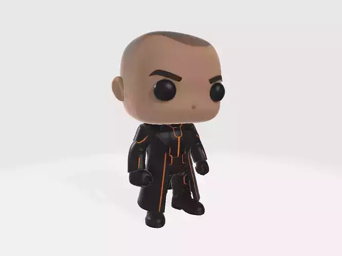 Tron Legacy Jarvis Two Models 3D print model