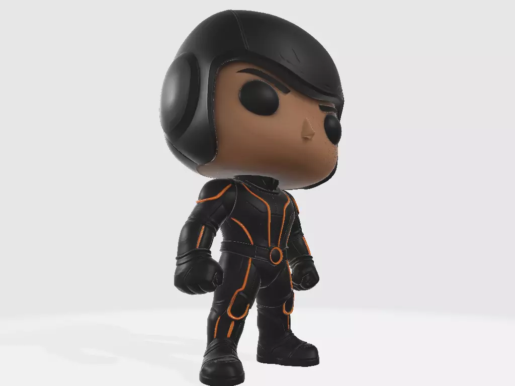 Tron Legacy Rinzler 3D print model_5