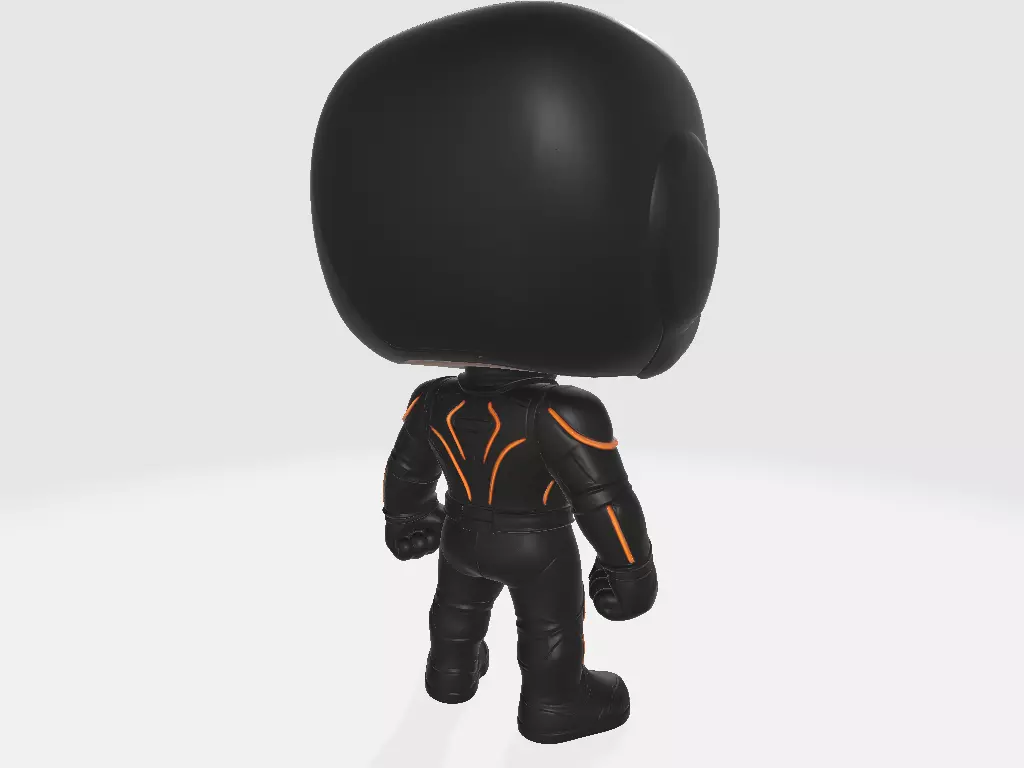 Tron Legacy Rinzler 3D print model_3
