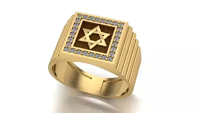 Ring with Star of David