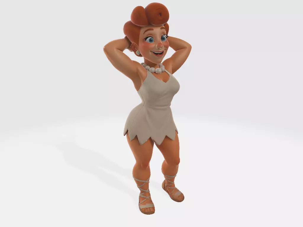 The Flintstones Wilma Flintstone Sex 3D print model_0
