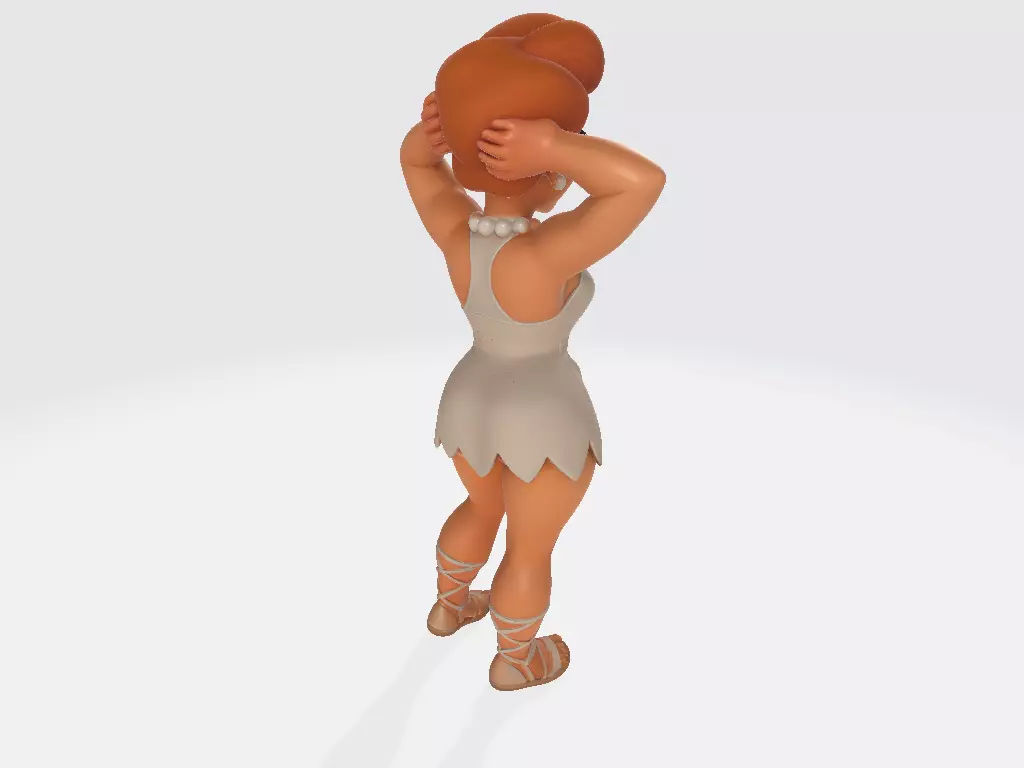 The Flintstones Wilma Flintstone Sex 3D print model_3