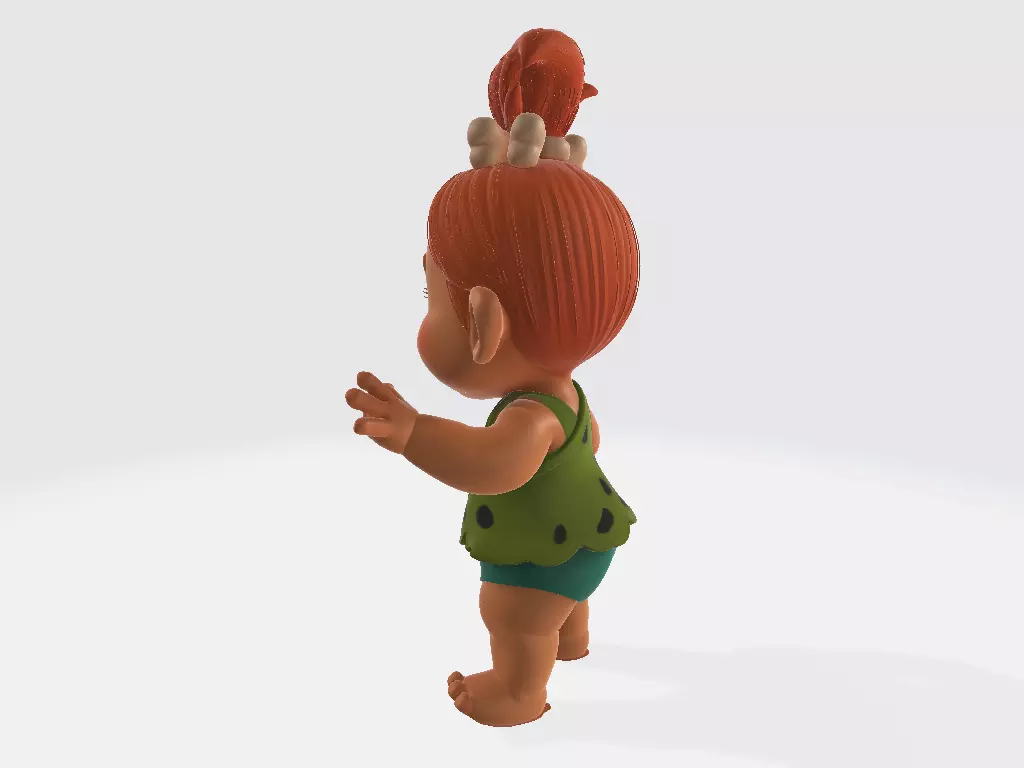 The Flintstones Pedrita Flintstone 3D print model_2