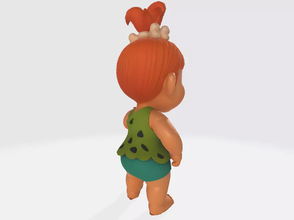 The Flintstones Pedrita Flintstone 3D print model_3