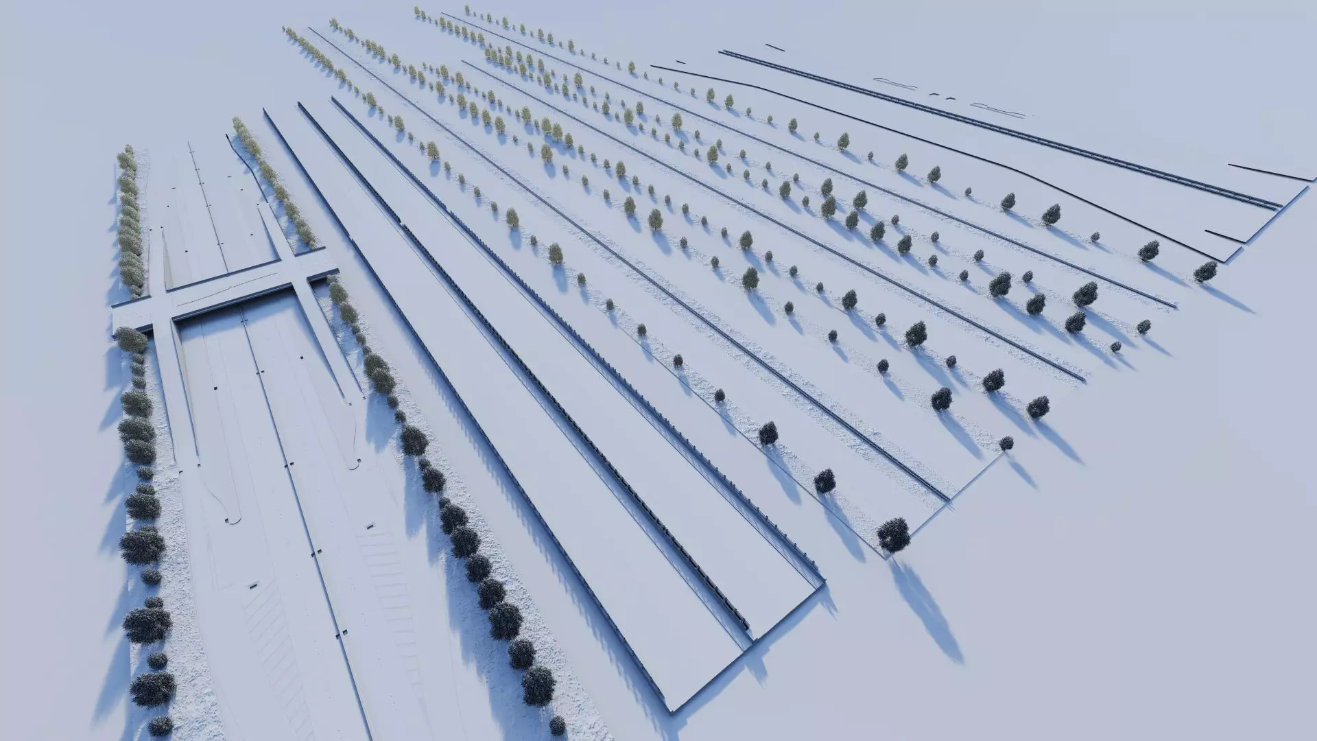 Road Pack - Extended-City Roads 3D model_13