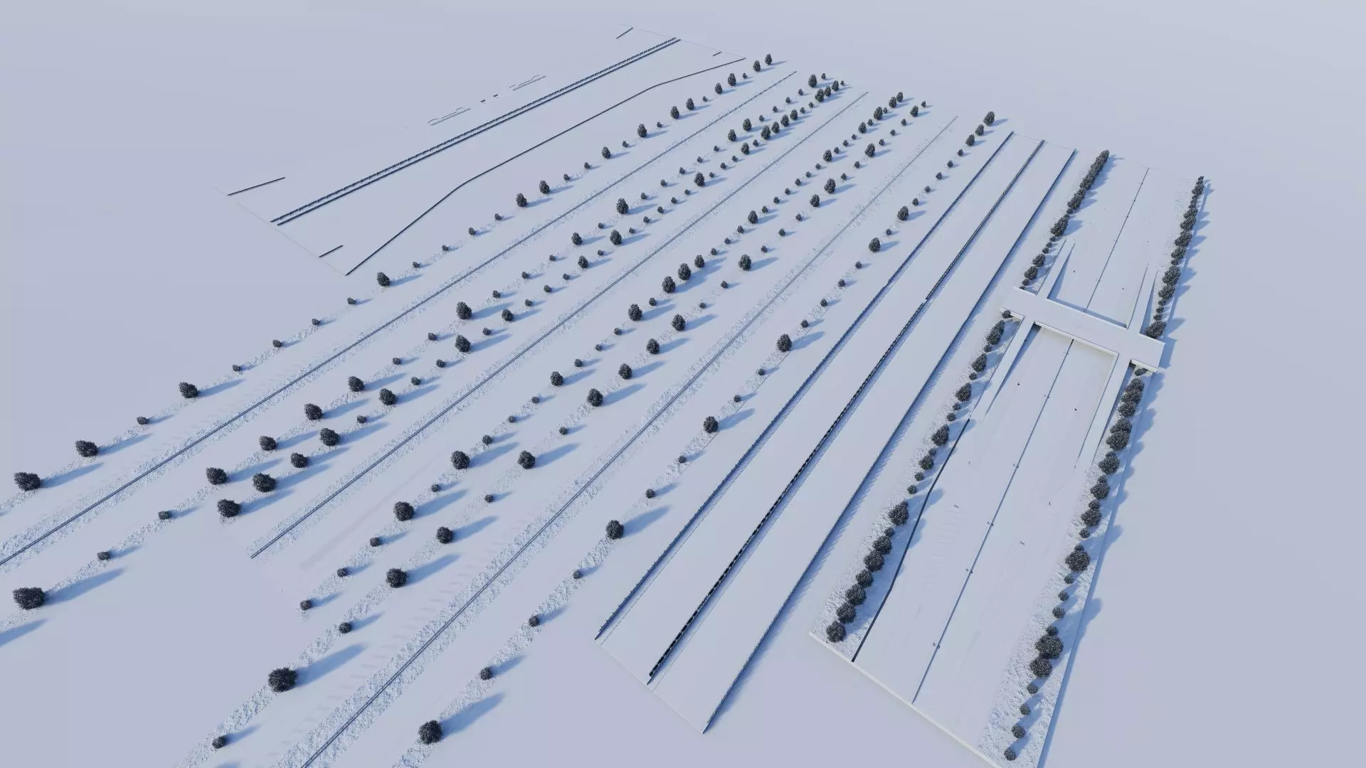 Road Pack - Extended-City Roads 3D model_14